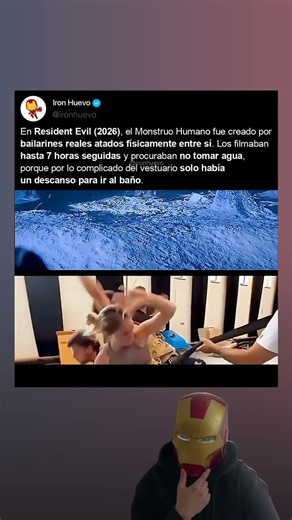 Ciempiés humano 2.0. en Resident Evil (2026)