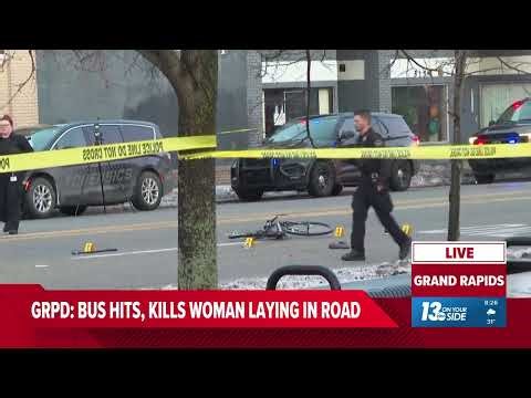 Woman hit by Rapid bus, killed