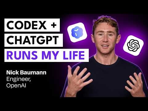 How this OpenAI engineer uses Codex + ChatGPT Work to automate everything
