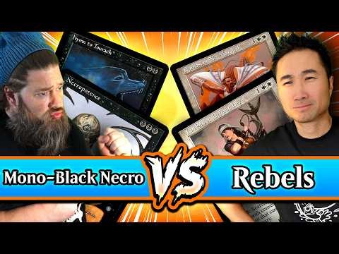 Mono-Black Necro (1996) vs. Rebels (2000) | Best Standard Deck Ever Top 64