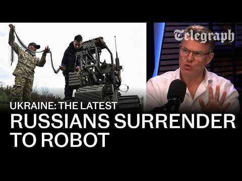 Russian troops ‘surrender to army robots’ in war first & former CIA spy interview