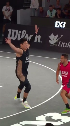 What do you even call this move? 😳 Via: FIBA3x3 #3x3basketball
