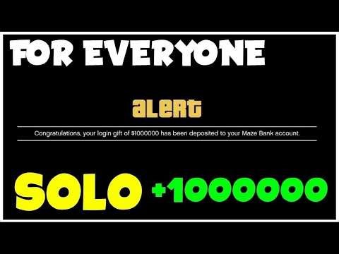 *DO IT ASAP* $3,000,000 SOLO Gta 5 SOLO Money Glitch... (Unlimited Money) *Non-car Dup Glitch*👍