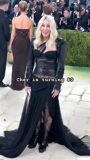 Cher at the Met Gala last night, she’s turning 80 in two weeks! #Cher