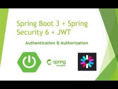 Spring Security + JWT Tutorial | Step-by-Step Implementation (2026)