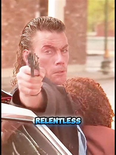 🔥 Hard Target's Ruthless Hitman 😱 Classic 90s Action at Its Best #shorts