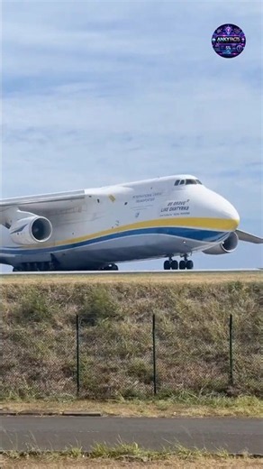 World biggest cargo plane | दुनिया का सबसे बड़ा कार्गो प्लेन | #shorts #youtube #plane #antonov225