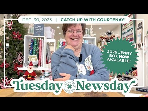 Tuesday Newsday With Santa's Favorite Elf Courtenay | Learn All About the 2026 Jenny Box