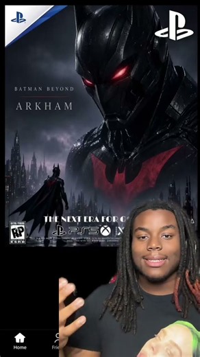 Batman Beyond Arkham ￼ #greenscreen #subscribe #batman #dccomics