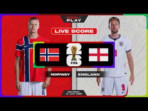 🔴 Norway vs England | FIFA World Cup 2026 | LIVE SCORE