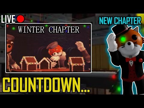 NEW WINTER CHAPTER RELEASING NOW... (Roblox Piggy) | LIVE 🔴
