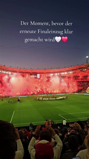 VfB Stuttgart DFB Pokal Choreography & Pyro
