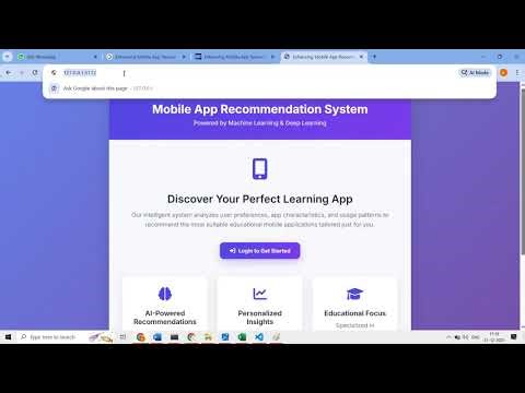Enhancing Mobile App Recommendations With Crowdsourced Educational Data Using Machine Learning