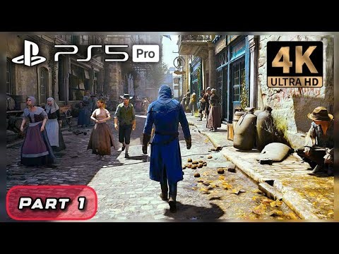 Assassin's Creed Unity 60FPS PS5 Gameplay 4K Part 1