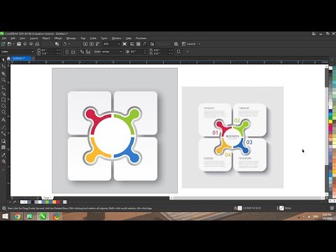 Most Creative Infographic Template Design for Beginners - Ahsan Sabri - Coreldraw Tutorial