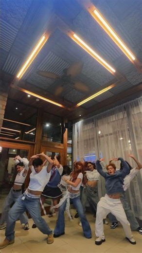 ❌ New Year Gathering ✅ Jennie MMA dance trend 😅 w/ Perilous and Chaos DC #Jennie #shorts