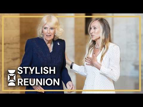 Anna Wintour and Sarah Jessica Parker Attend Queen’s Literary Engagement