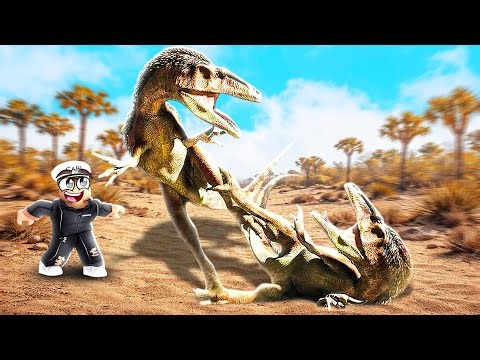 NEW DINOSAUR BATTLEGROUNDS GAME is AWESOME