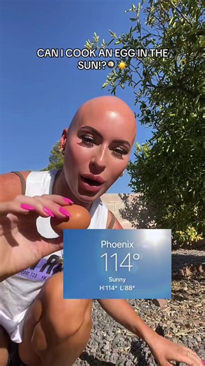 Cooking an Egg in the Sun: Arizona Heat Egg Experiment