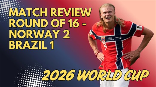 Haaland brace sinks Brazil to send Norway into first-ever World Cup quarterfinals