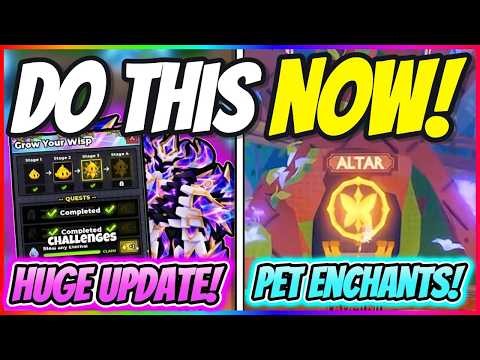 *NEW* ENCHANTED FOREST UPDATE Is INSANE... 8 NEW PETS, QUEST, BOSS & MORE! | Steal An Egg Roblox