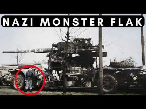 12.8 cm Flak 40: Nazi Germany’s Most FEARSOME Heavy AA Gun of World War II (’42 – ’45)