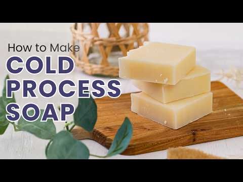 How To Make Cold Process Soap | Beginner Friendly