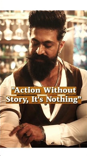 Why Yash Refuses To Do Pointless Action 😲#Action #Story #Toxic #Yash #Shorts
