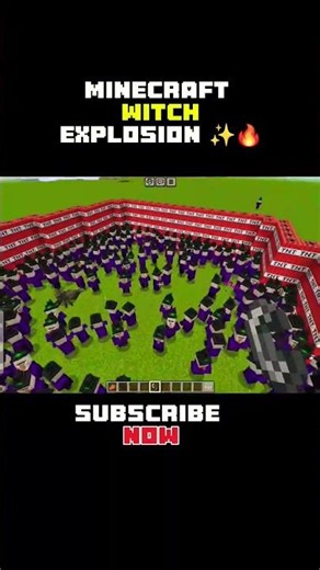 The Most SATISFYING Minecraft Explosion Ever? ✨💣 #shorts #tnt #minecraft #shortsfeed