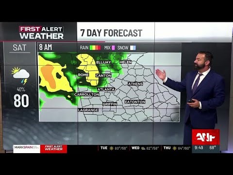 First Alert Forecast: Warming up and staying dry through Friday
