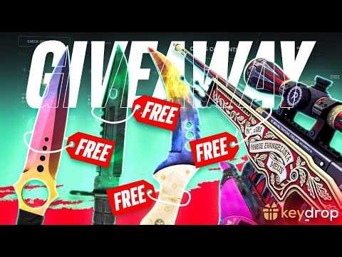 How to get Free cs2 skins into keydrop?!! Keydrop Promo code!