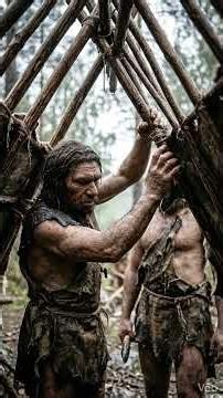 this is how the Neanderthals used to deal with rain