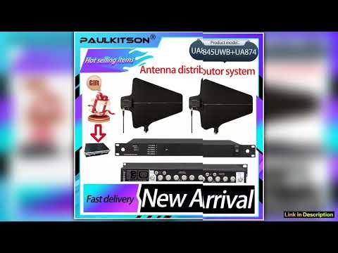 Paulkitson 460950Mhz UA845 UA874 Antenna Distribution System Signal Amplifier RF Signal Distributor