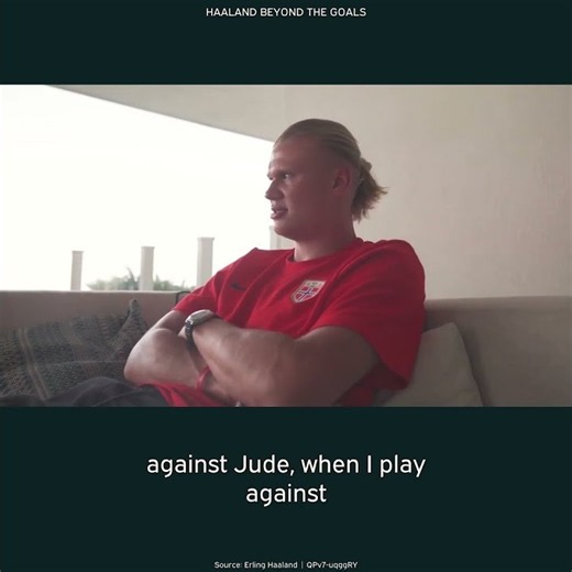 Haaland Explains Why Playing Against Odegaard Feels Weird
