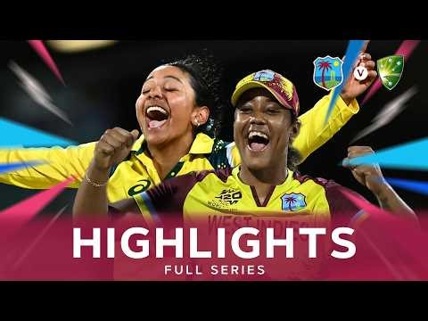 King Unplayable And Litchfield Runs | West Indies v Australia ODI Series Highlights