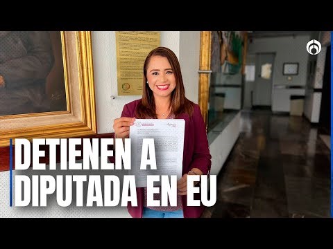 Detienen a diputada de Morena en la frontera; no declaró más de 10 mil dólares