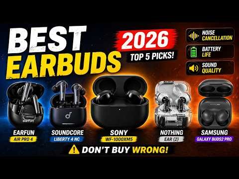 Best Earbuds 2026 Ranked 🔥 Budget to Premium