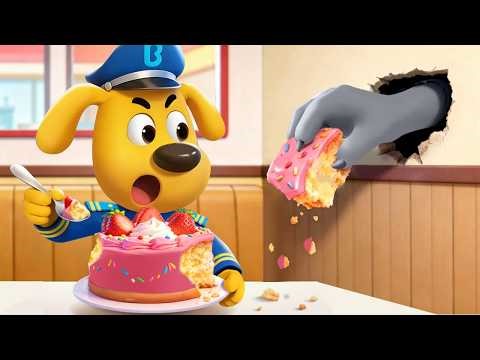 Who Ate the Cake? | Useful Stories for Kids | Detective Cartoon | Sheriff Labrador