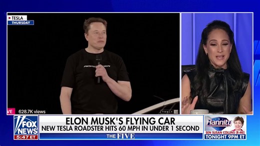 Emily Compagno on X: "“THAT WAS THE MOST AWESOME THING I’VE SEEN IN OUR LIFETIME.” marvels at Elon Musk’s new Tesla Roadster reveal, praising the billionaire as a “visionary and a genius” for continuing to push technology forward." / X