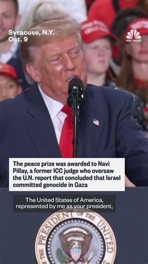 Trump criticizes Norway after not receiving Nobel Peace Prize