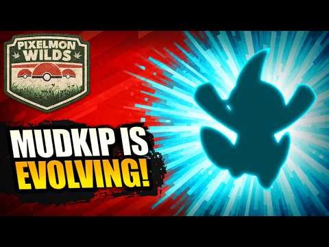 Mudkip is EVOLVING! | Pixelmon Wilds Ep. 3