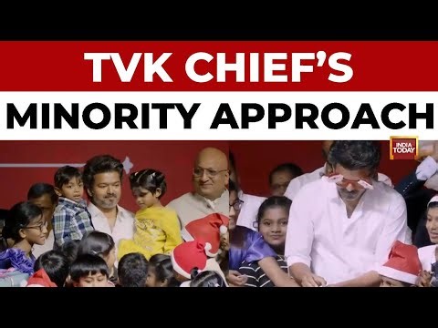 TVK Chief Vijay's Christmas Outreach; Focuses on Communal Harmony Amidst State Tensions