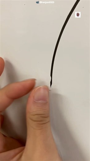 This Marker Ink Pulls Out Like a Thread 😱