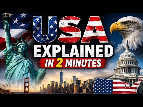 🇺🇸 USA Explained in 10 Minutes