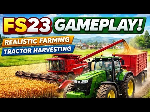 Farming Simulator 23 Gameplay | FS23 Mobile Tractor Farming