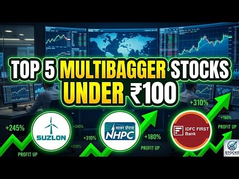 Top 5 Multibagger Stocks Under ₹100 for 2026 🚀 (Fundamental Analysis)