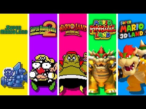 Evolution of Final Bosses & Endings in Super Mario Land Games (1989-2026)