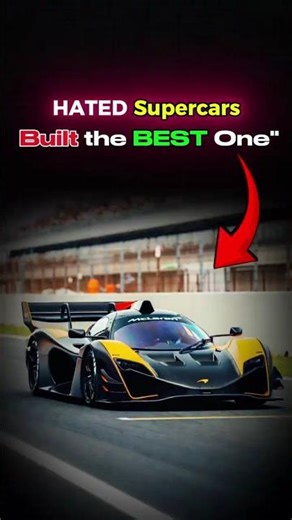 This Supercar Was Designed by a Man Who HATED Supercars