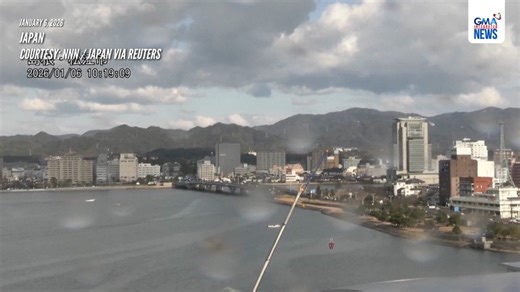 A preliminary 6.2-magnitude earthquake struck Japan’s western Chugoku region on Tuesday, January 6, 2026, at around 10:18 AM local time (0118 GMT), shaking cities across the area and triggering a series of aftershocks, according to the Japan Meteorological Agency. The quake, centered in eastern Shimane prefecture, caused temporary disruptions to Shinkansen bullet-train services, while officials reported no tsunami threat and no irregularities at nearby nuclear facilities. COURTESY: NNN / JAPAN v