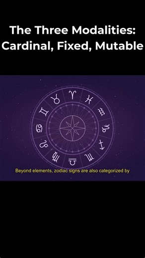 The Three Modalities: Cardinal, Fixed, Mutable #astrology | Astrology Daily